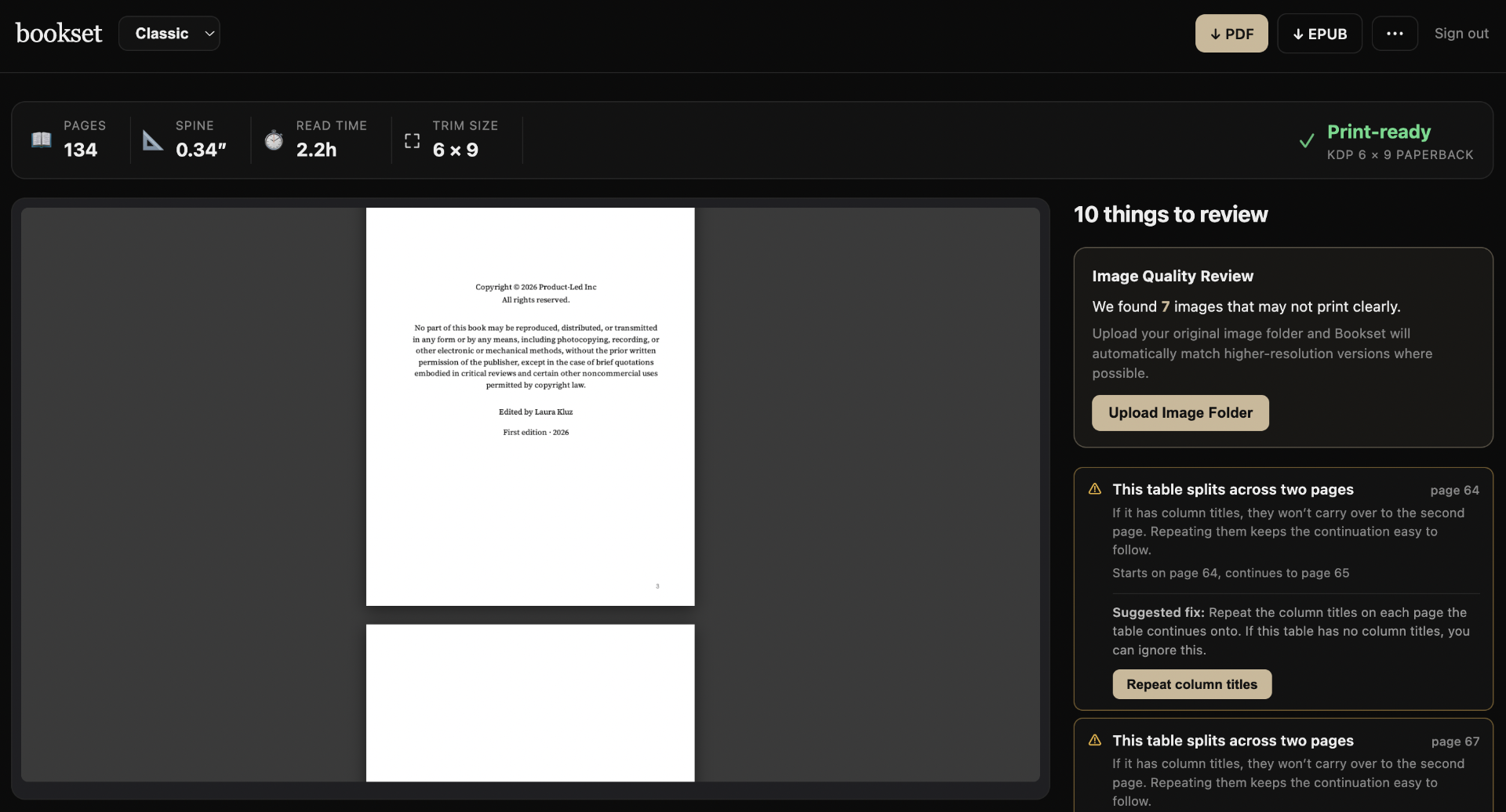 Step 03: Review Anything That's Flagged
